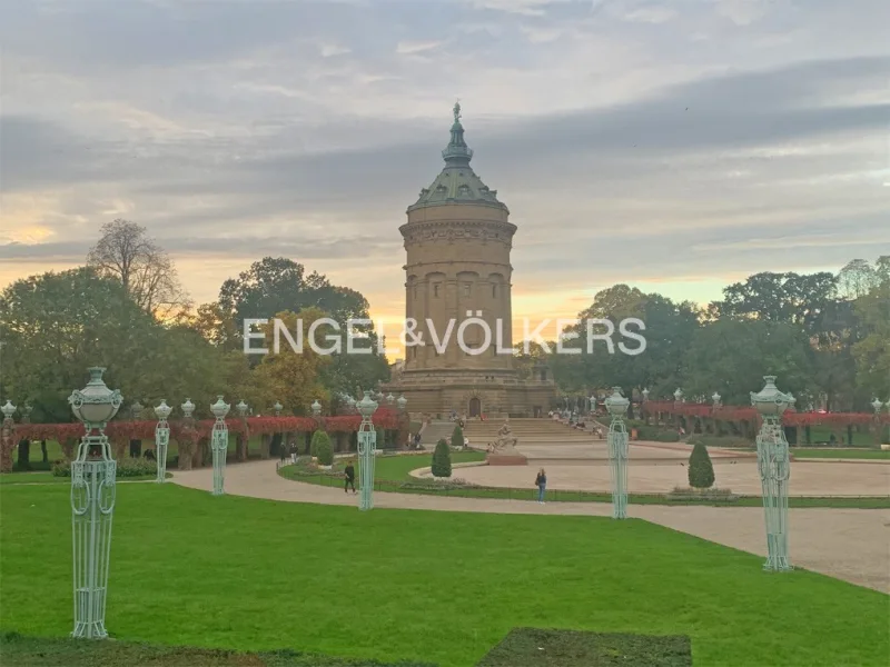  - Wohnung mieten in Mannheim - Schicke Altbauwohnung mit sensationellem Blick auf den Wasserturm!