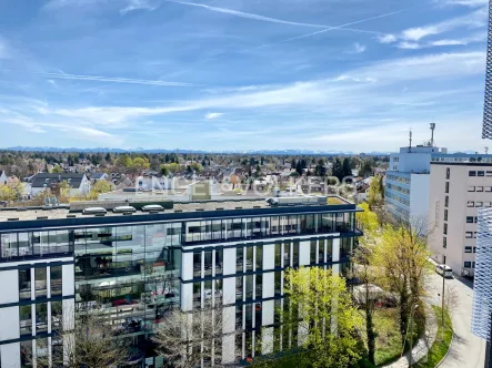 dieZENTRALE_Alpenblick - Büro/Praxis mieten in München - Büros mit Aplenpanorama im 6. Obergeschoss