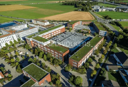 Luftbild - Halle/Lager/Produktion mieten in Feldkirchen - Logistikflächen mit perfekter Verkehrsanbindung: Büropark Ost