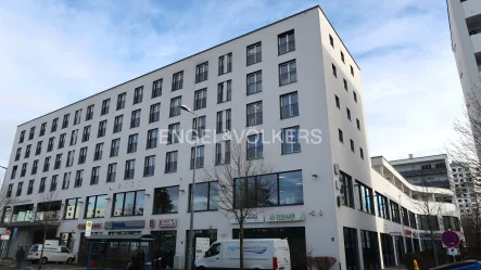 Hausansicht - Büro/Praxis mieten in München - Helle und moderne Bürofläche mit flexiblen Grundriss