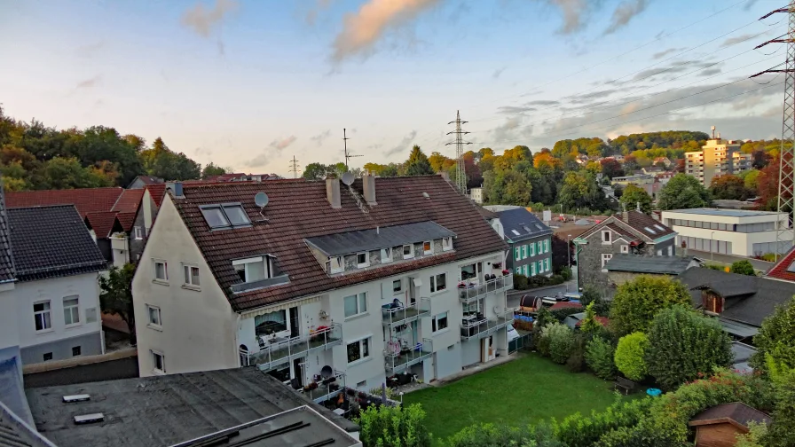 Netter Ausblick aus dem Fenster