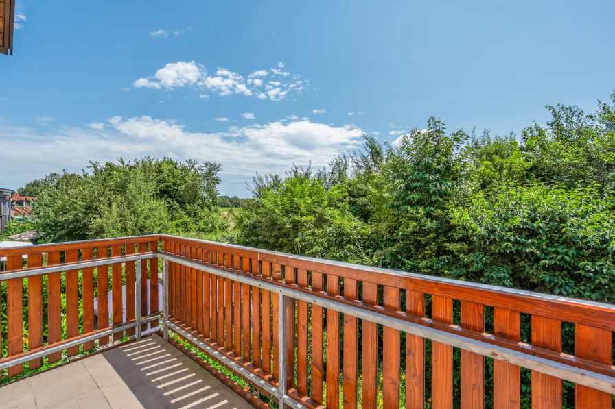 Ausblick vom Balkon 1