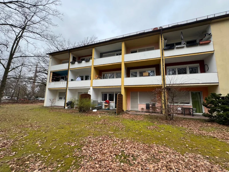 Ansicht Terrasse - Wohnung kaufen in Nürnberg - Wohnung mit Terrasse und viel Potenzial