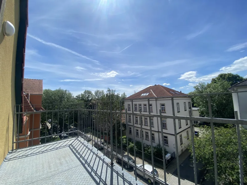 Balkon mit Südausrichtung