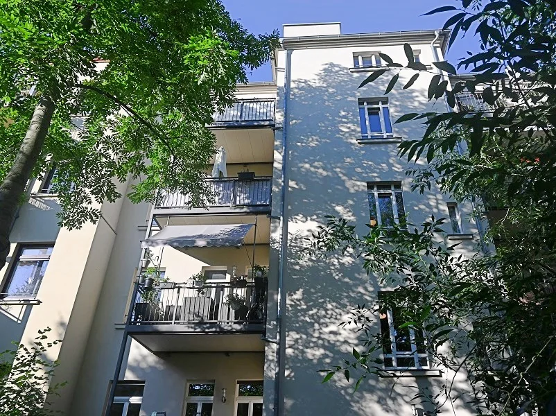  - Wohnung kaufen in Leipzig - 3 Zimmer mit Balkon und Lift im beliebten Schleußig