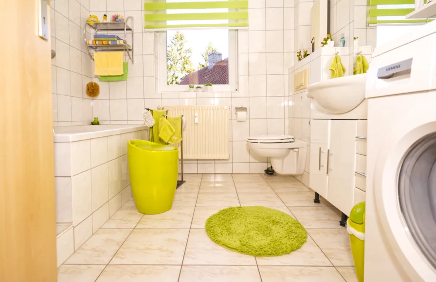 Badezimmer im EG, Beispielwohnung