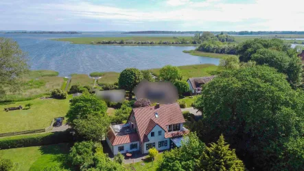  - Haus kaufen in Garz OT Zudar - Fantastisches Haus in idyllischer Lage mit Wasserblick