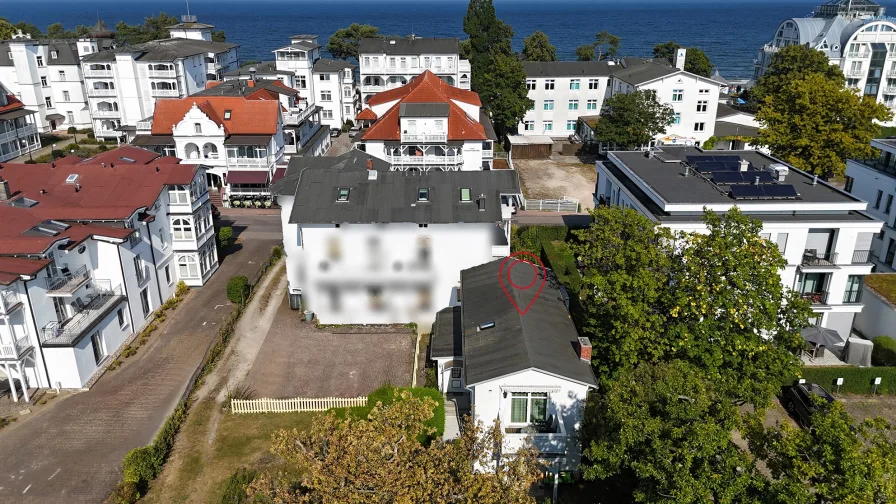  - Haus kaufen in Ostseebad Binz - Strandnahes Grundstück im Ostseebad Binz – Einfamilienhaus mit Neubauperspektive