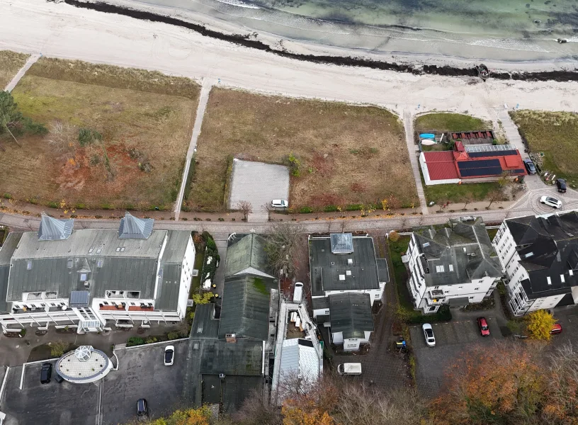 Vogelperspektive - Haus kaufen in Ostseebad Binz - Neubau - Strandvilla an der Binzer Promenade