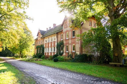 Mehrfamilienhaus - Haus kaufen in Loitz - Mehrfamilientraum mit großem Grundstück                                       für Naturliebhaber