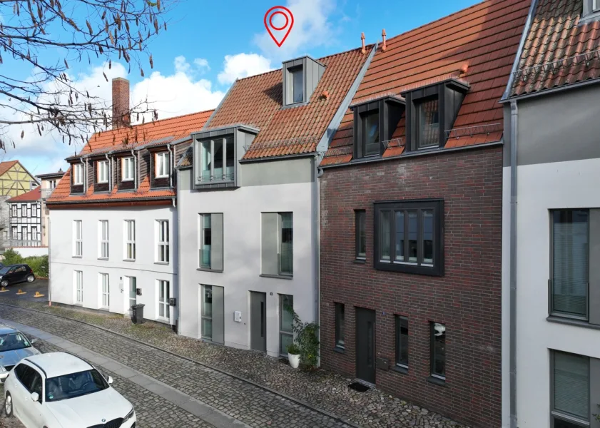  - Haus kaufen in Stralsund - Modernes Stadthaus in der Altstadt