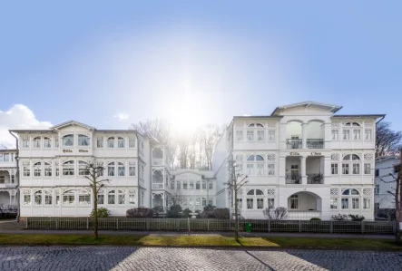 Außenansicht - Wohnung kaufen in Ostseebad Binz - Sonniges 1-Raum Apartment in historischer Ortslage