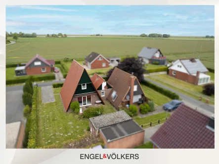  - Haus kaufen in Neuharlingersiel - Urlaubsidylle im Nurdachhaus: Ferienvermietung möglich!