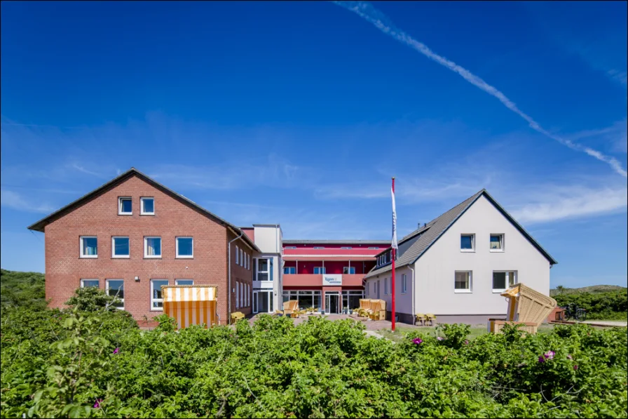Außenaufnahme - Gastgewerbe/Hotel kaufen in Langeoog - Gästehaus auf Langeoog: Urlaubszuhause für alle!