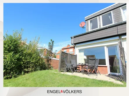  - Haus kaufen in Langeoog - Strandnahes Reihenendhaus mit Süd-Terrasse & Gartenanteil