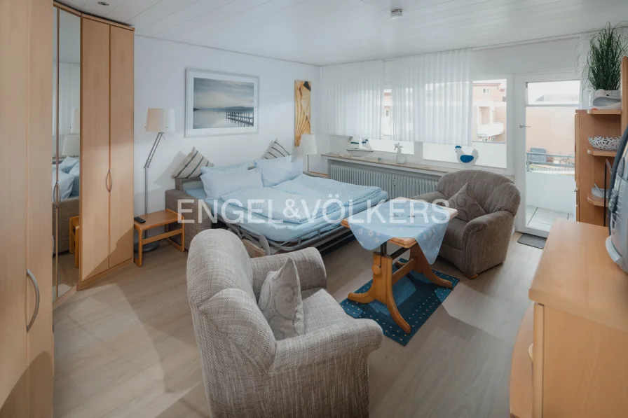  - Wohnung kaufen in Norderney - 1-Raum App. in der "Dünenrose"!
