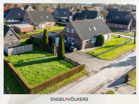  - Haus kaufen in Südbrookmerland - Einfamilienhaus mit 5 Schlafzimmern, großem Grundstück und Gartenhaus