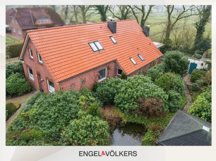  - Haus kaufen in Friedeburg - Charmantes Landhaus in Alleinlage – Ruhe und Natur pur