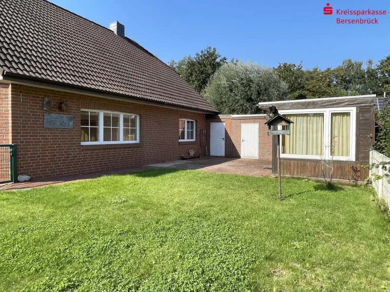 Werkstatt, Loggia, Garten