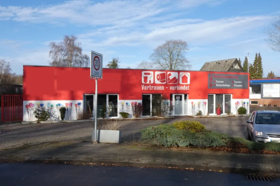 Gebäudeansicht - Halle/Lager/Produktion kaufen in Cuxhaven - Gewerbeobjekt zur Kapitalanlage
