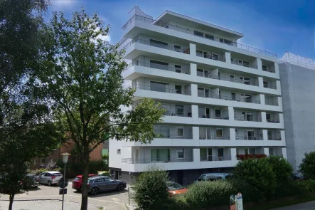 Hausansicht - Wohnung kaufen in Cuxhaven - Tolle Meerblickwohnung an der Elbmündung
