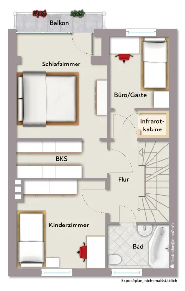 Grundriss OG - Ohne Gewähr -