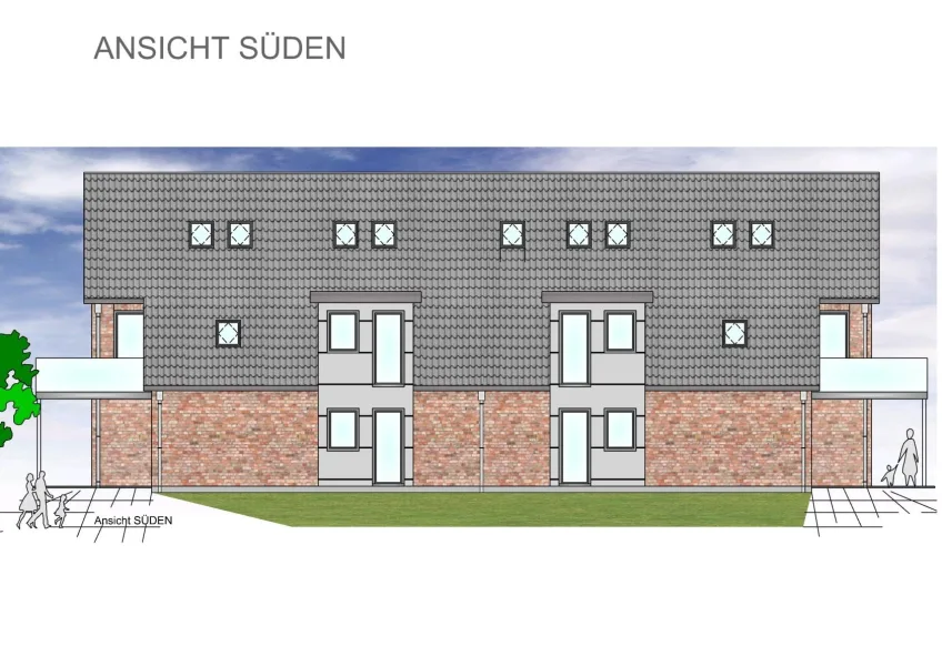 Ansicht Süden