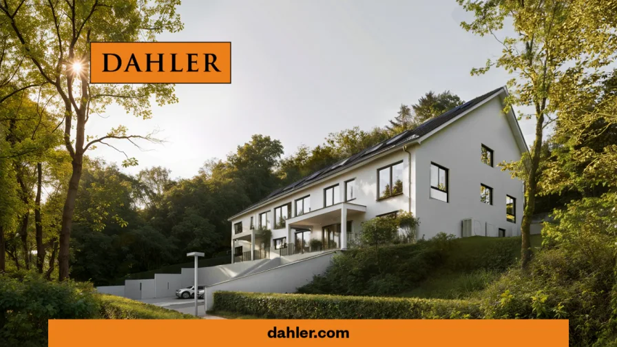 Online-Titel - Haus kaufen in Kelheim / Affecking - LUXUS TRIFFT KULTUR: PREMIUM-REIHENHAUS IN KELHEIM MIT EINZIGARTIGER LAGE UND AUSSICHT