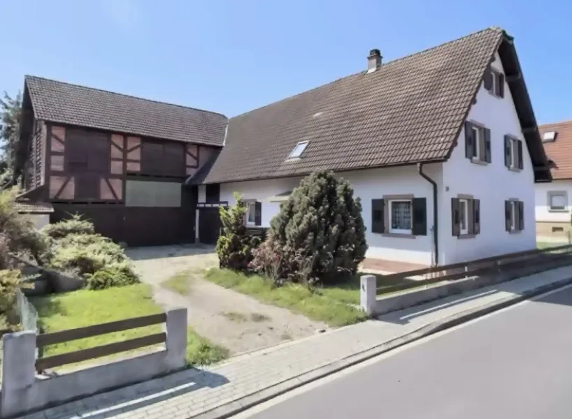  - Haus kaufen in Kehl-Kittersburg - Haus mit Baugrundstück und viel Potential
