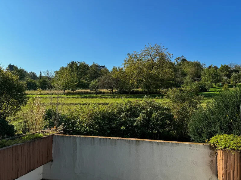 Loggia mit unverbaubarem Blick