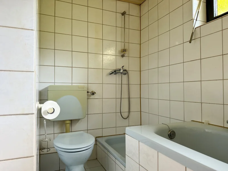 Badezimmer aus einer anderen Perspektive