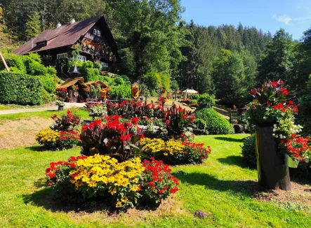  - Haus kaufen in Bad Rippoldsau - Historisches Jagd- und Forsthaus im Stile eines Schwarzwaldhofes, mit großem Park direkt am Hochwald