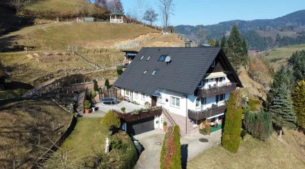 Genießen Sie ein neues Wohn-u. Lebensgefühl in einer einmaligere Schwarzwaldla - Haus kaufen in Oberharmersbach - Traumhaus in idyllischer Randlage mit Wald- u. Wiesenfläche“