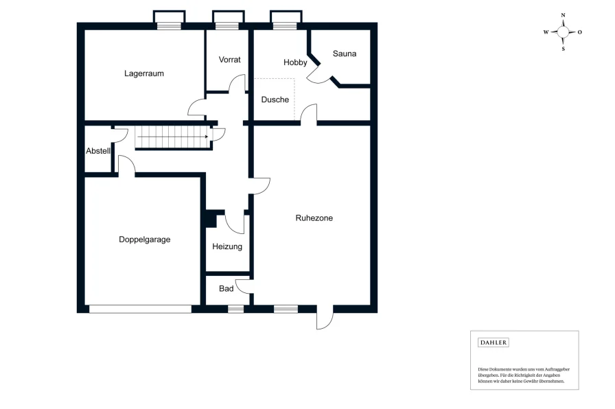 Grundriss Souterrain 