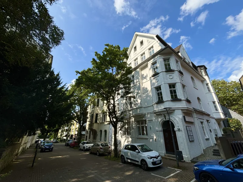 Blick auf die denkmalgeschützte Gründerzeitimmobilie - Wohnung mieten in Dortmund / Hörde - Loftiges Dachgeschoss in denkmalgeschützem Altbau in Alt-Hörde