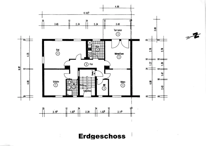 Grundriss Erdgeschoss