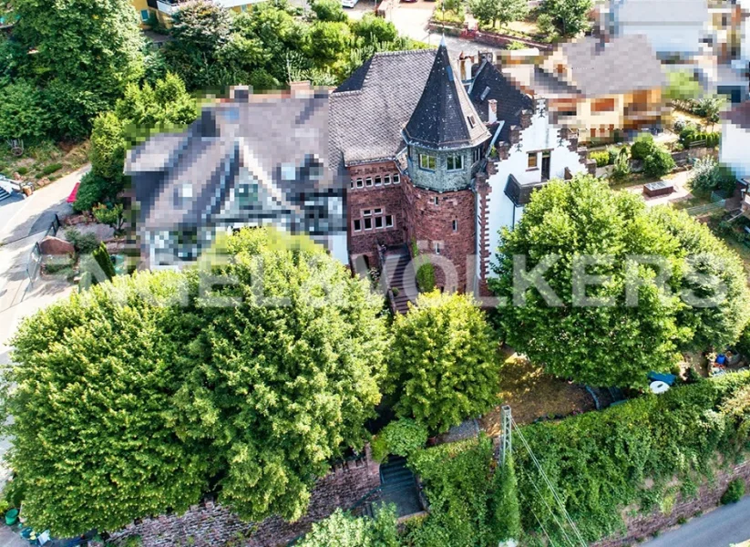 Ansicht Schulhaus - Haus kaufen in Neckarsteinach - Historisches Juwel: altes Schulhaus Neckarsteinach