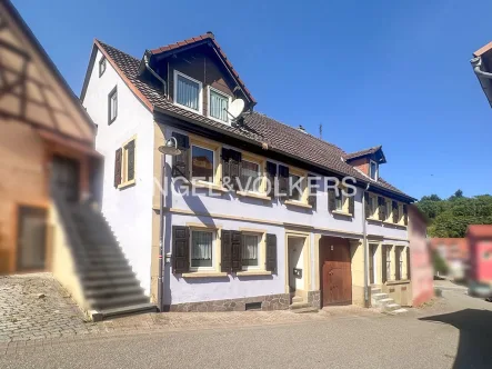 Ansicht - Haus kaufen in Sinsheim - Historisches 2-Familienhaus für kreative Köpfe