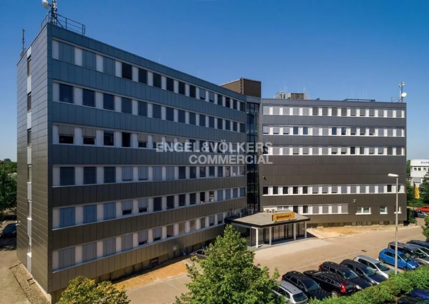 Aussenansicht - Büro/Praxis mieten in Hannover - Modern Office mit Blick aufs grüne Hannover