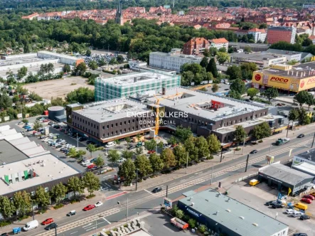 Luftansicht - Laden/Einzelhandel mieten in Hannover - Büro- und Einzelhandelsflächen mit Nachhaltigkeitsansatz