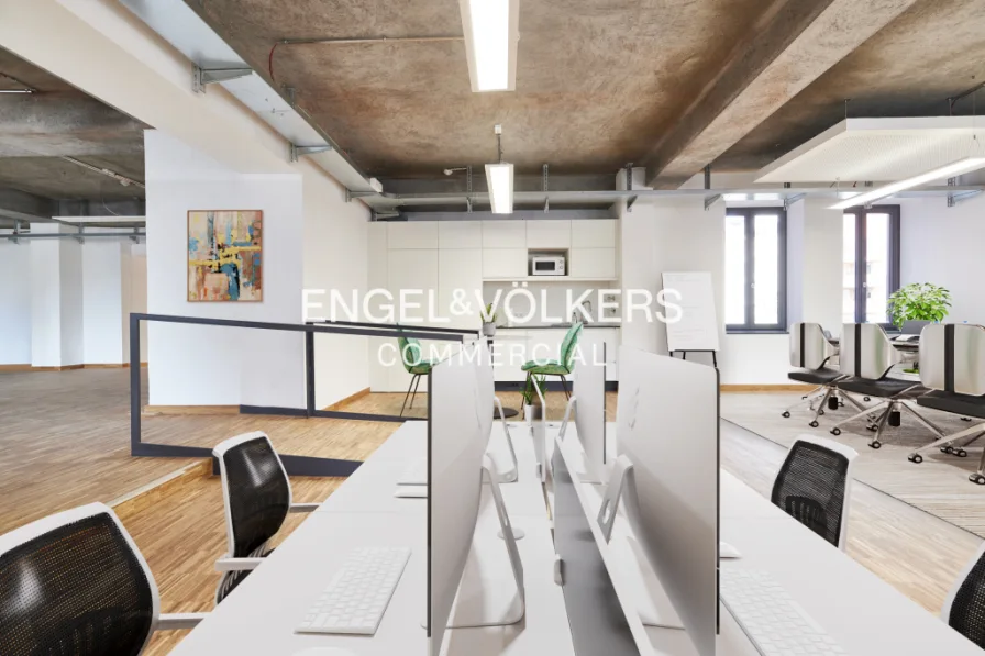 Visualisierung - Büro/Praxis mieten in Hannover - Neuwertige Loftbüros in geschichtsträchtigem Gebäude - wir bezahlen Ihren Umzug!