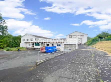 Außenansicht - Halle/Lager/Produktion mieten in Spangenberg - Industriefläche mit vielseitigen Nutzungsmöglichkeiten