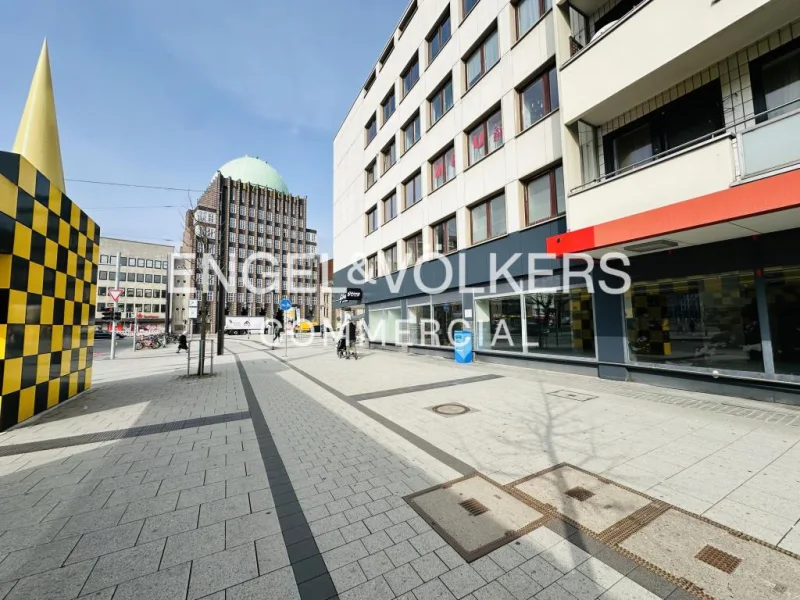 Außenansicht - Büro/Praxis mieten in Hannover - attraktive Büroflächen in belebter Lage am Plus der Stadt