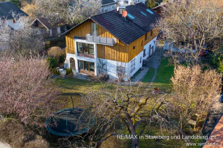 Haus mit Garten - Haus kaufen in Bernried - Vermietung u./o. Selbstnutzung, umfangreich modernisiertes MFH am Starnberger See