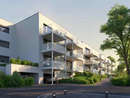 Außenansicht (Visualisierung) - Wohnung kaufen in Sulz am Neckar - tolle Immobilie