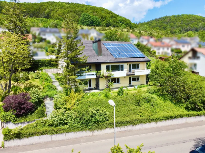 Seitliche Ansicht - Balkone uneinsehbar