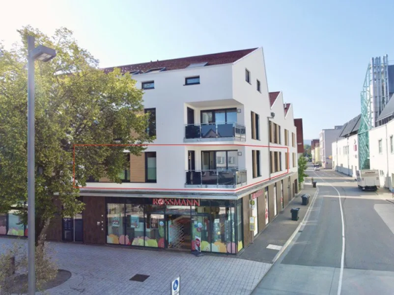 Einzigartige Lage - Wohnung kaufen in Balingen - TOP LAGE! Zentral gelegene 3,5-Zimmer-Wohnung mit Balkon