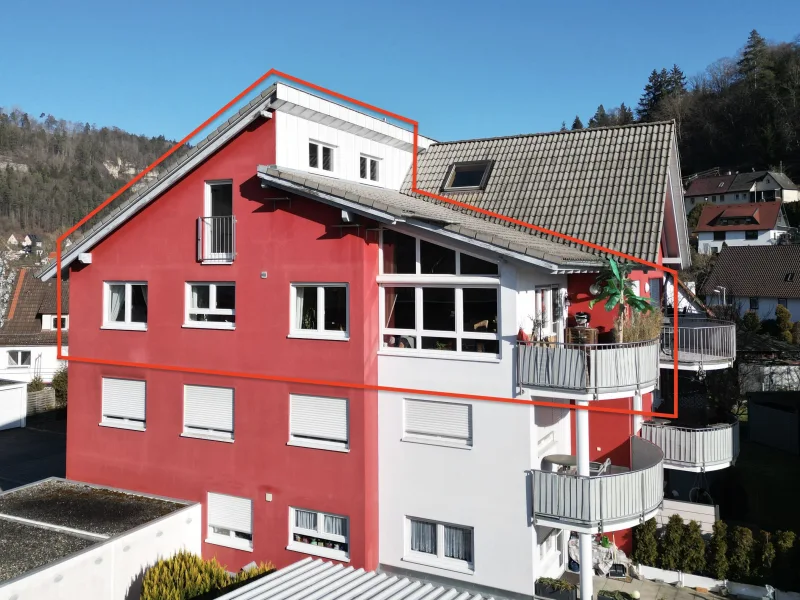  - Wohnung kaufen in Oberndorf am Neckar - Exklusive Maisonette-Wohnung im Neckartal!