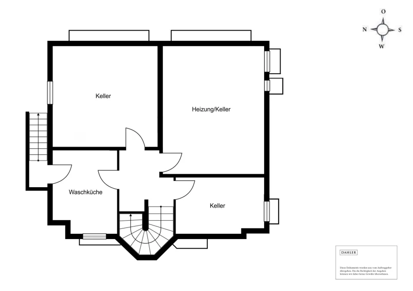 Grundriss Kellergeschoss 