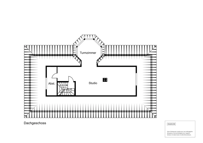 Grundriss Dachgeschoss